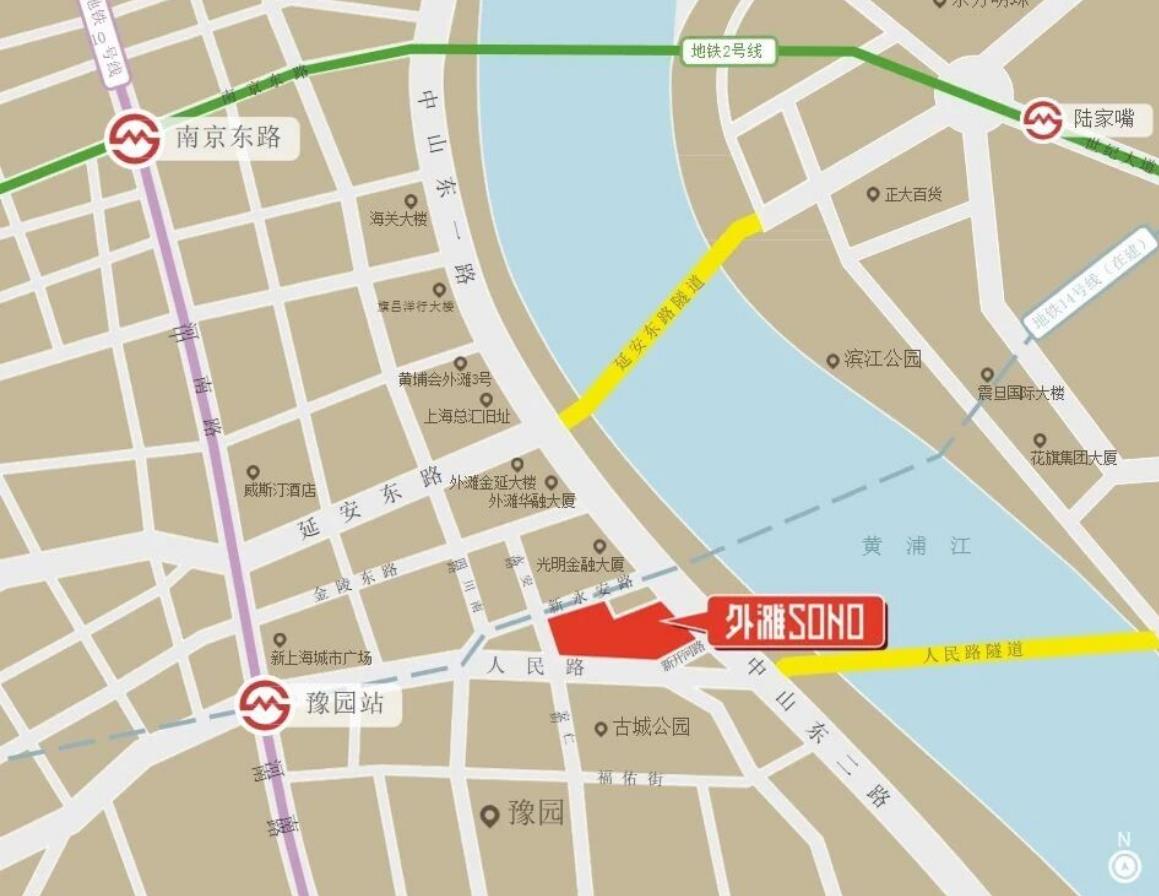 外滩SOHO夜景
