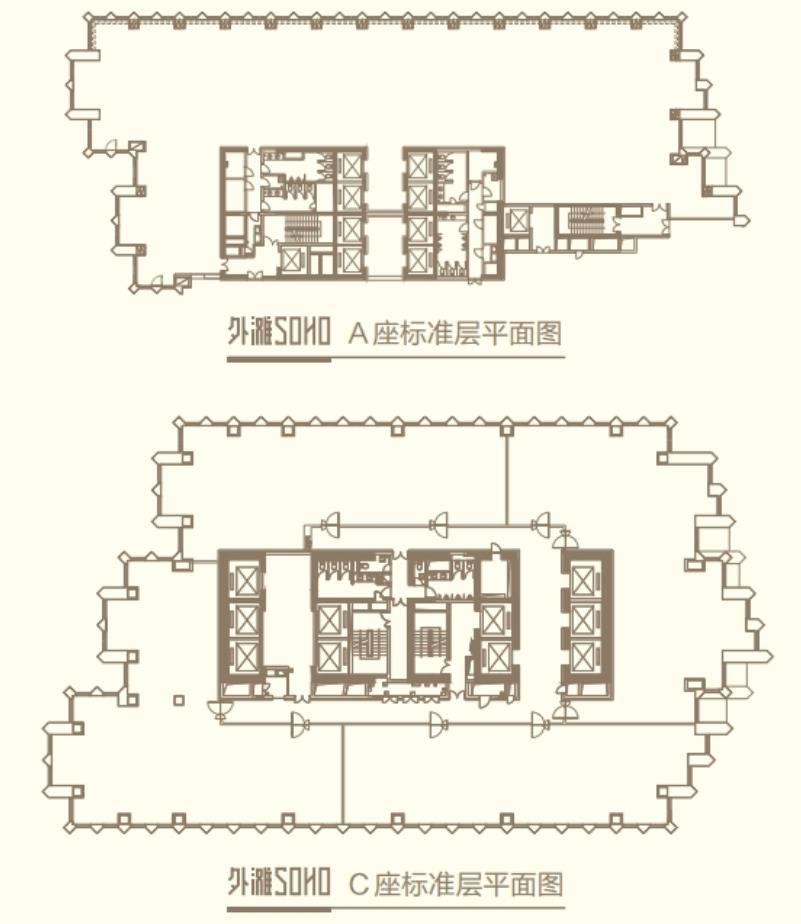 外滩SOHO平面图